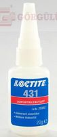 LOCTITE HIZLI YAPIŞTIRMA 431 20 GR|Loctite® 431™ Prism® High viscosity 20 gr