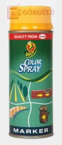 YOL ÇİZGİSİ BOYASI|Spray paint Marker Yellow