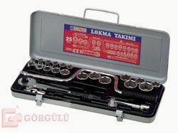 LOKMA ANAHTAR TAKIMI ALTI KÖŞE 25 PARÇA (MM) - 1/2"