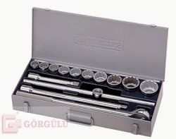 ONİKİ KÖŞE LOKMA ANAHTAR TAKIMI 14 PARÇA (MM) - 3/4"