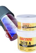 LOCTITE 3478 A&B 500 GR|High temperature Epoxy Loctite® Hysol® 3478 A&B, 500g Tub Kit