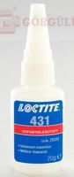 LOCTITE HIZLI YAPIŞTIRMA 431 20 GR|Loctite® 431&#8482; Prism® High viscosity 20 gr
