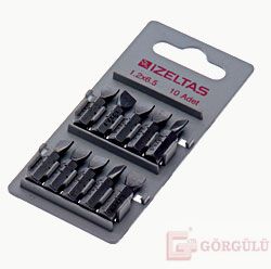 DÜZ BİTS SET 10'LU 1.2x6.5 MM