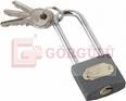 PİK ASMA KİLİT (PİRİNÇ GÖBEKLİ), UZUN TİP - 32 MM