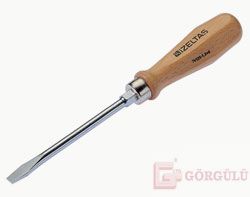 AĞAÇ SAPLI SOMUNLU DÜZ UÇLU TORNAVİDA 7x125 MM