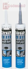 CERESIT CS111 AKRİLİK MASTİK 280 ML - GRİ|CS 111 Acrylic Sealant Grey 280 ml