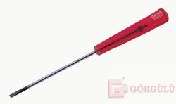 ELEKTRONİKÇİ TİP (KLEMENS) DÜZ UÇLU TORNAVİDA 3x125 MM