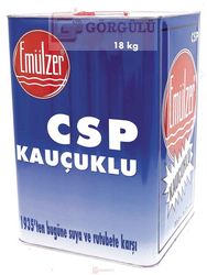 EMÜLZER CSP - KAUÇUK KATKILI BİTÜM SOLÜSYONU 18 KG TENEKE|Emulzer CSP 18 kg metallic case