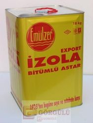 İZOLA TECRİT - İZOLA BİTÜM EMİLSİYONU 18 KG TENEKE|Izola Insulation 18 kg metallic case