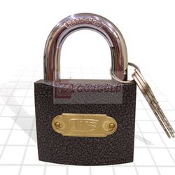 PİK ASMA KİLİT (PİRİNÇ GÖBEKLİ), ÇİFT KİLİTLEMELİ - 63 MM