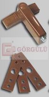 MKS EMNİYET KİLİDİ - KAHVERENGİ