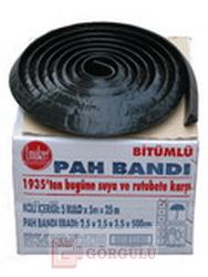 BİTÜMLÜ PAH BANDI (5x5 M RULO) - 25 M KOLİ|Bituminous Fillet 5 meters of polyethylene covered roll. 5 rolls per package