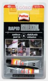 RAPID METAL YAPIŞTIRICI ( 2 x 11 ML TÜP ) 31 GR|Rapid Metal 31 gr