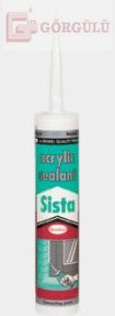 SİSTA AKRİLİK MASTİK 310 ML - GRİ| Acrylic Sealant  Grey 310 ml