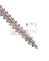 SUNTA VİDASI PİRİNÇ 3,5*25 MM