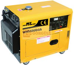 5.5 kVA DİZEL KABİNLİ JENERATÖR